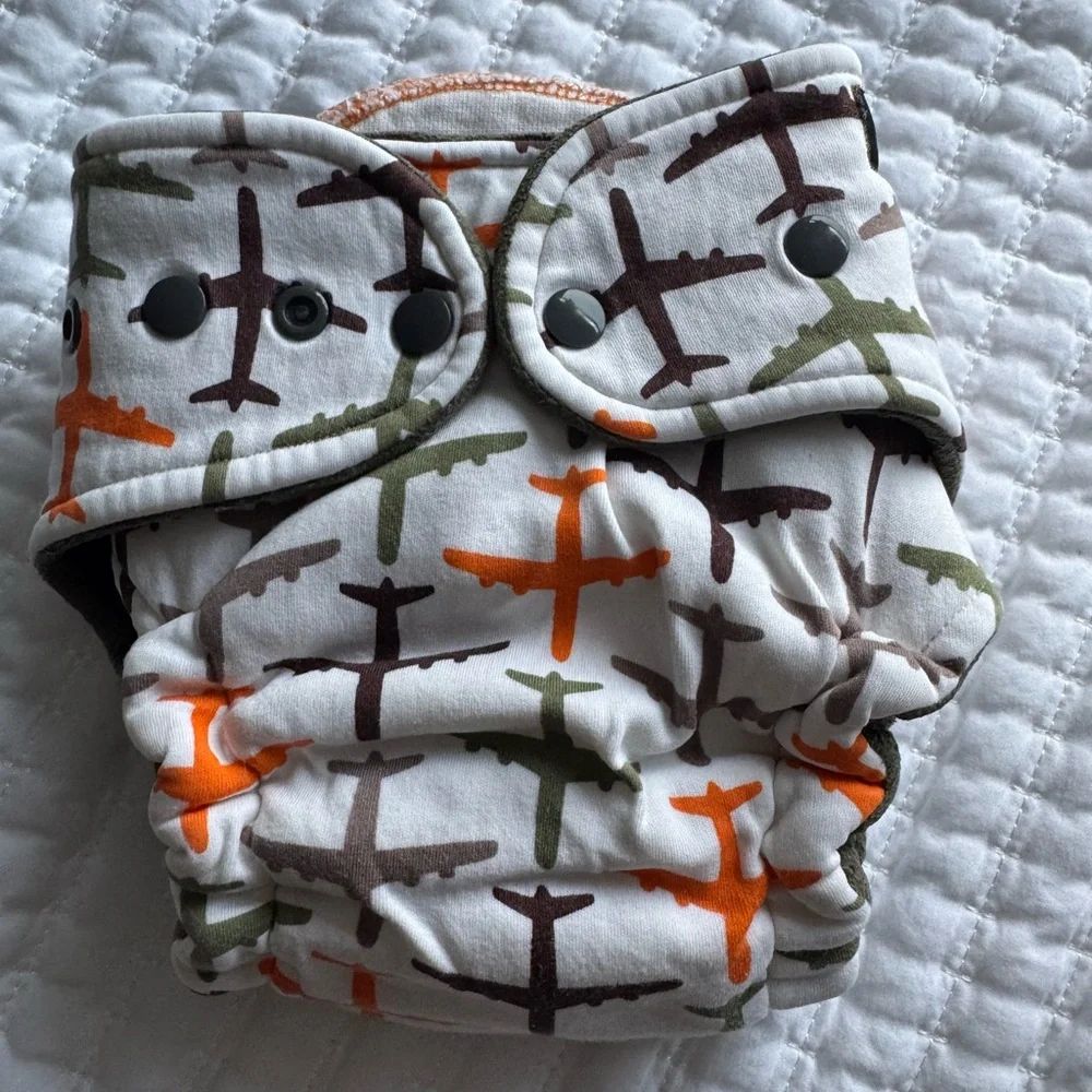 Whiskey Tango Fluff Cloth Diaper EUC